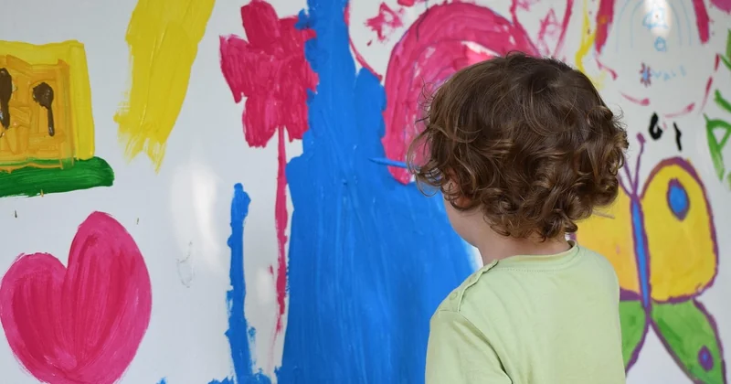 Peinture facile pour enfant et sessions en famille