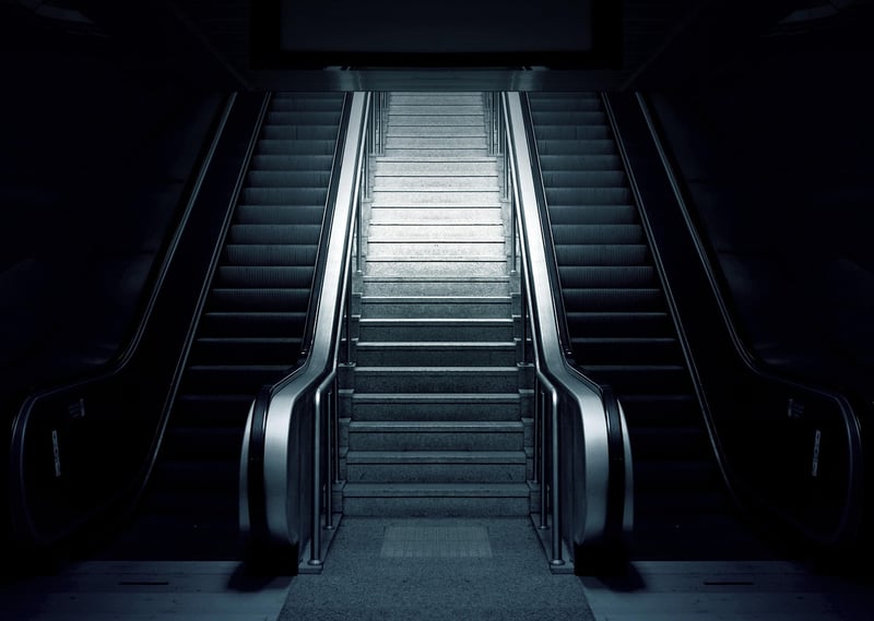 escalier mécanique